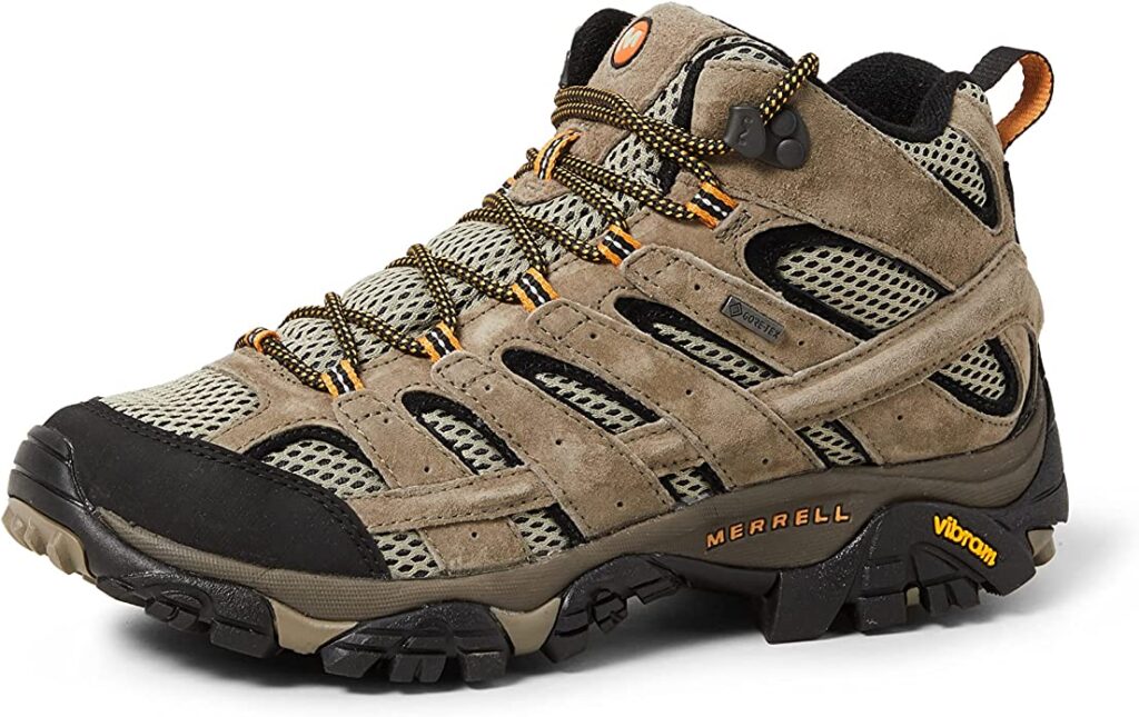 Merrell Moab 2 Mid GTX in Brown Pecan Mens Hiking Boots