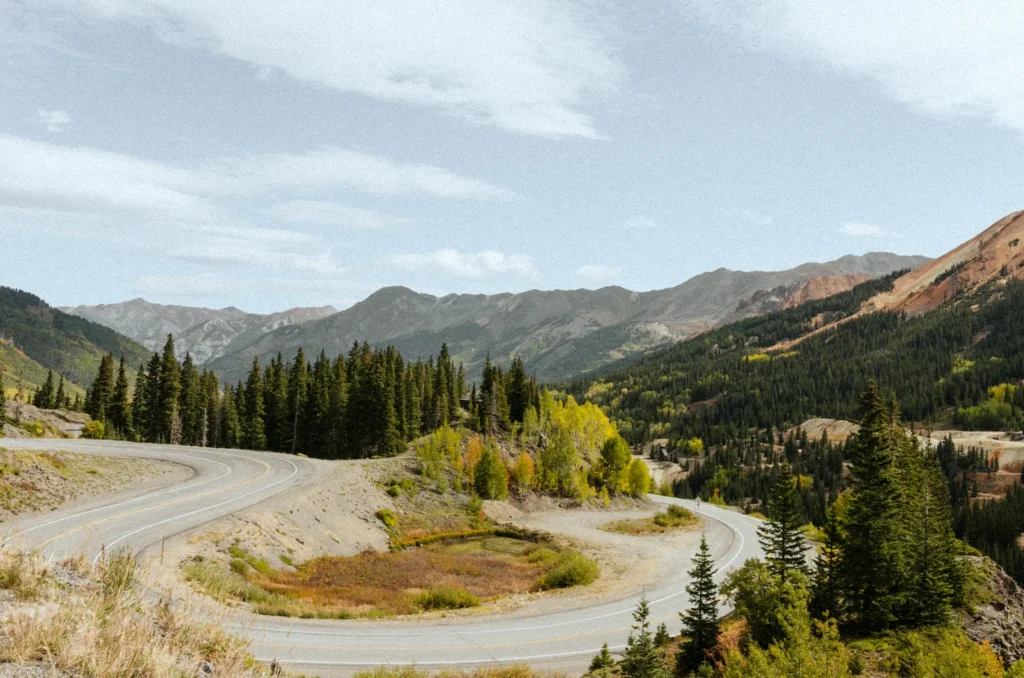 The Million Dollar Highway in Durango, Colorado