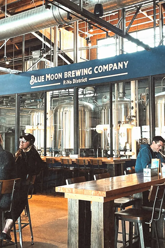 Blue Moon Brewery in Denver, Colorado