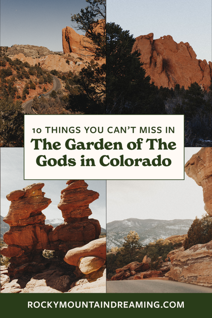 10 Things You Can't Miss in the Garden of the Gods in Colorado Springs
